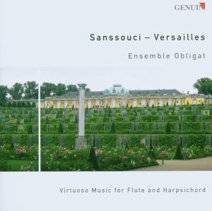 Virtuoso Music for Flute & Harpsichord - Graun / Muthel / Bach / Obligat Ensemble / Donjon - Muziek - Genuin - 4260036250701 - 2006