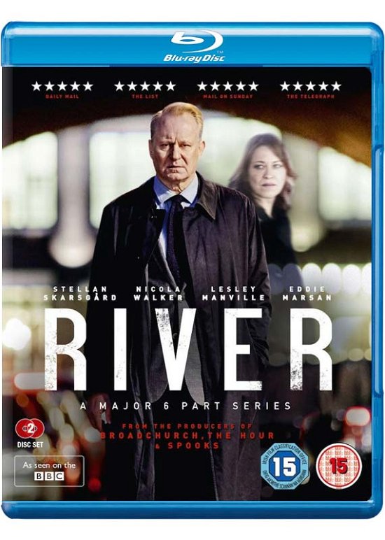 Cover for River: Complete Series · River - Complete Mini Series (Blu-ray) (2015)
