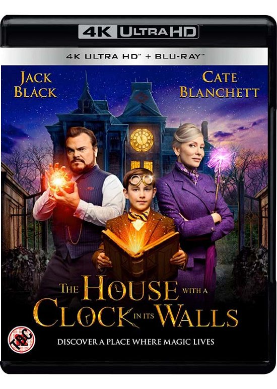 Cover for The House With A Clock In Its Walls (4K Ultra HD) (2019)