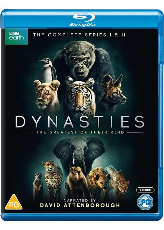 Cover for Dynasties   II BD · Dynasties I &amp; II (Blu-ray) (2022)