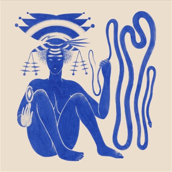 Cover for Hiatus Kaiyote · Love Heart Cheat Code (Blue / White Marbled Vinyl) (Indies) (LP) (2024)
