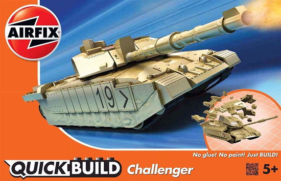 Quickbuild Challenger Tank - Desert - Quickbuild Challenger Tank - Merchandise - Airfix-Humbrol - 5055286625701 - 