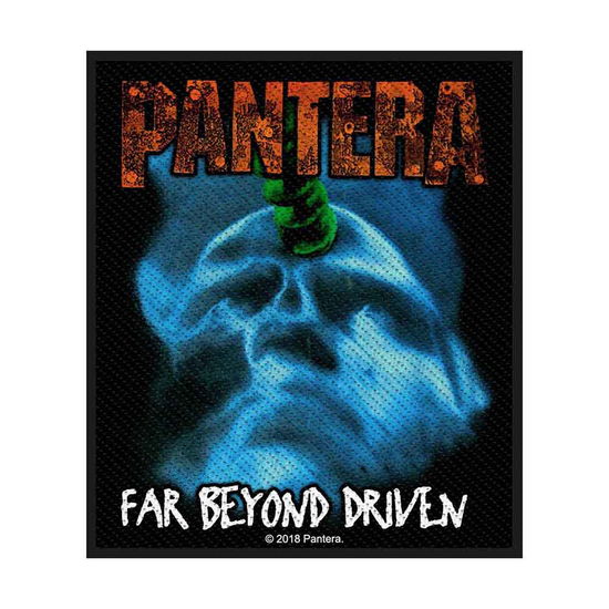 Pantera Standard Woven Patch: Far Beyond Driven (Retail Pack) - Pantera - Merchandise - PHD - 5055339789701 - August 19, 2019