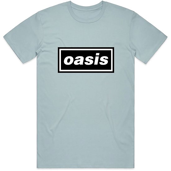 Oasis Unisex T-Shirt: Decca Logo - Oasis - Mercancía - PHD - 5056187723701 - 23 de diciembre de 2019