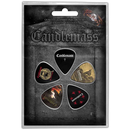 Candlemass Plectrum Pack: Gravestone - Candlemass - Gadżety -  - 5056365709701 - 