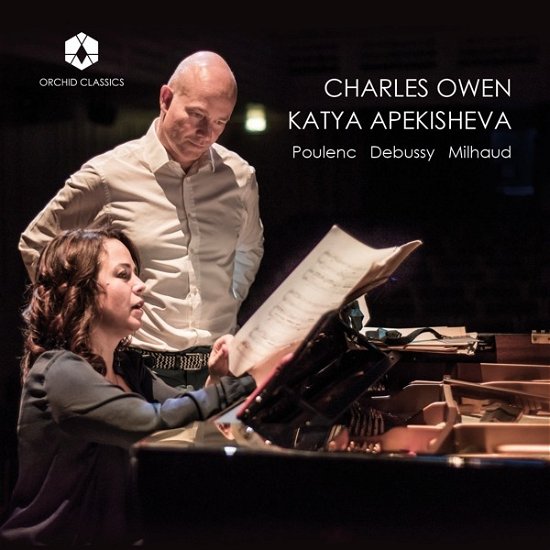 Cover for Owen / Apekisheva · Darius Milhaud / Francis Poulenc / Claude Debussy: Works For Four Hands (CD) (2023)