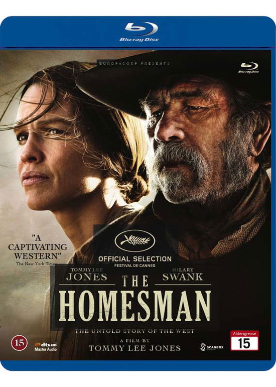 Cover for Tommy Lee Jones · The Homesman (Blu-Ray) (2015)