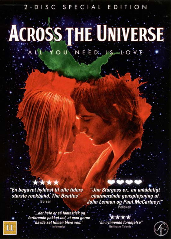 Across the Universe (2007) [DVD] (DVD) (2024)