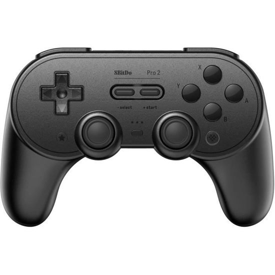 8BitDo Pro 2 Bluetooth Gamepad  Black PCSwitchAndroidRasberry Pi - Multi - Spil - 8Bitdo - 6922621501701 - 