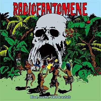 Cover for Radiofantomene · Blod, Svette, Saed &amp; Asfalt (LP) (2023)
