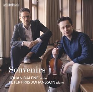Cover for Johan Dalene · Massenet, Ravel &amp; Saint-Saëns: Souvenirs (CD) (2024)