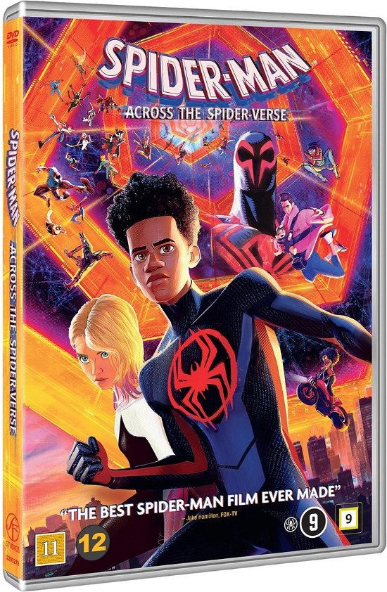 Cover for Spider-man Across the Spider-verse (DVD) (2023)