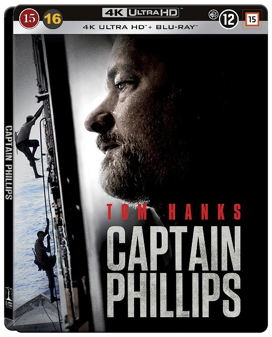 Cover for Captain Phillips (4K Ultra HD/BD) [Limited Steelbook edition] (2024)