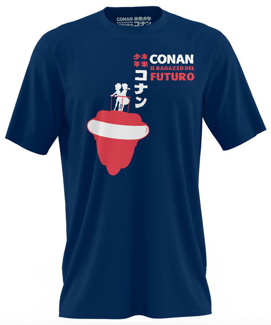 Cover for Dynit · Conan, Il Ragazzo Del Futuro: Fly Blue (T-Shirt Unisex Tg. M) (Toys)