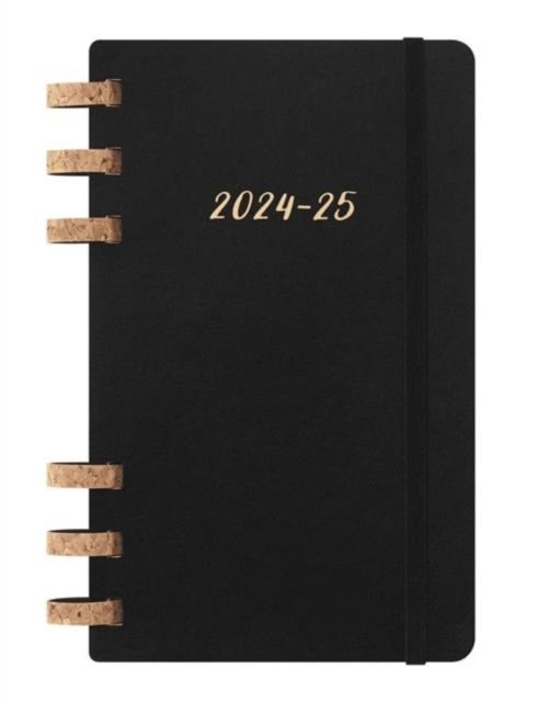 Cover for Moleskine · Moleskine 2025 12-Month Large Softcover Academic Spiral Planner: Black (Paperback Book) (2024)