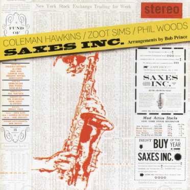 Saxes Inc. - Coleman Hawkins - Musik - LONE HILL JAZZ - 8436019582701 - 3. april 2007