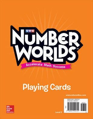 Number Worlds Level e Playing Cards - Griffin - Böcker - McGraw-Hill Education - 9780021294701 - 18 november 2013