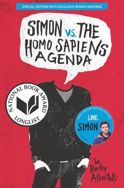 Cover for Becky Albertalli · Simon vs. the Homo Sapiens Agenda Special Edition (Gebundenes Buch) (2018)