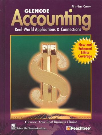 Glencoe Accounting First Year Course Student Edition - Mcgraw-hill - Books - Glencoe/McGraw-Hill - 9780078456701 - February 14, 2003