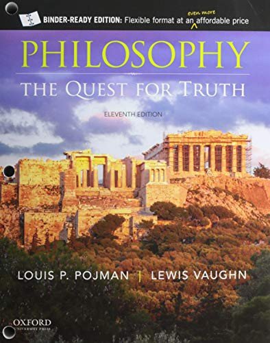 Cover for Louis Pojman · Philosophy The Quest for Truth (Loose-leaf) (2019)