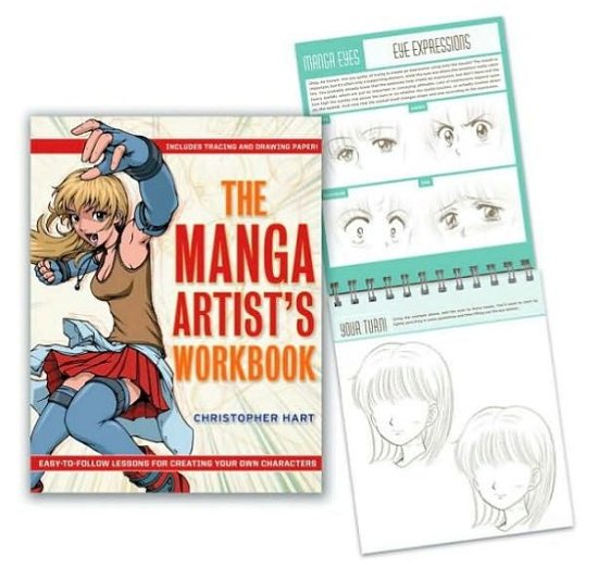 Cover for Christopher Hart · The Manga Artist's Workbook: Easy-to-Follow Lessons for Creating Your Own Characters (DIV) (2009)