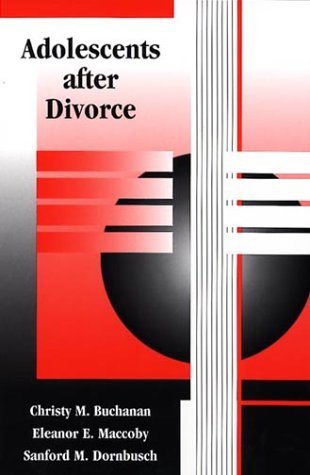 Cover for Christy M. Buchanan · Adolescents after Divorce (Taschenbuch) (2000)