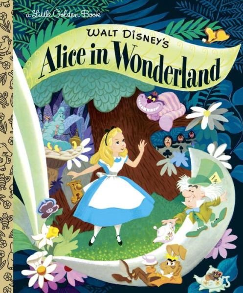 Cover for Rh Disney · Walt Disney's Alice in Wonderland (Little Golden Books) (Innbunden bok) (2010)