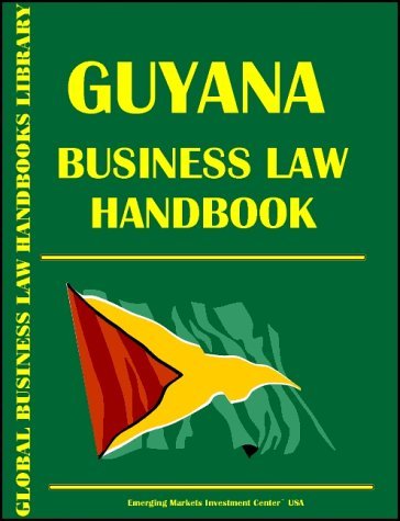 Cover for USA International Business Publications · Guyana Business Law Handbook (Hardcover Book) (2009)