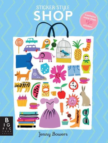 Cover for Big Picture Press · Sticker Style: Shop (Paperback Book) (2015)