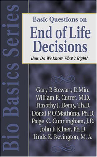 Cover for Stewart · Basic Questions on End of Life (Paperback Book) (1998)