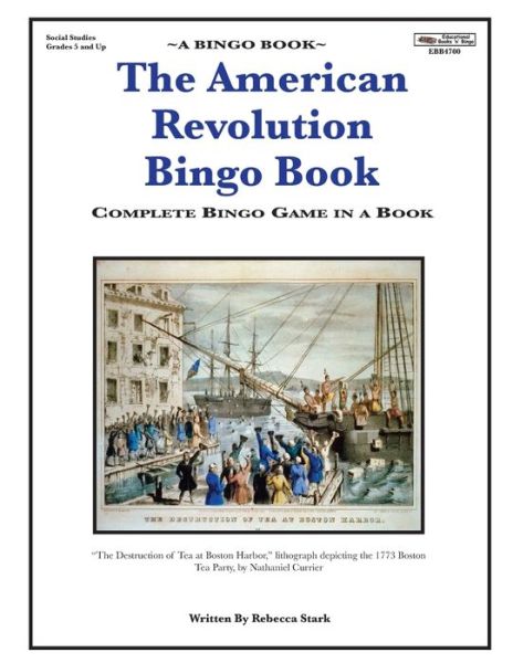 Cover for Rebecca Stark · The American Revolution Bingo Book (Paperback Book) (2016)