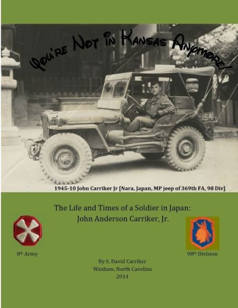 Cover for D. Min S. David Carriker · You're Not in Kansas Anymore (Book) (2014)