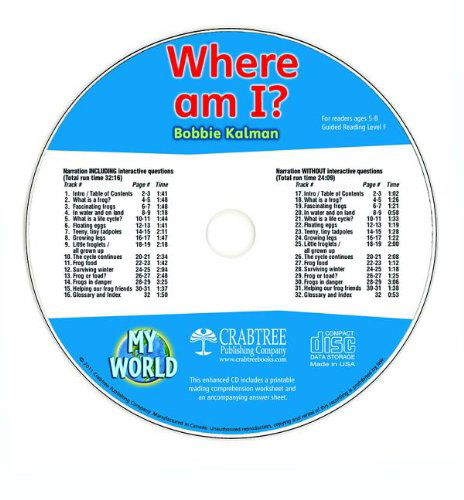 Where Am I? (My World) - Bobbie Kalman - Audio Book - Crabtree Pub Co - 9781427110701 - February 15, 2011