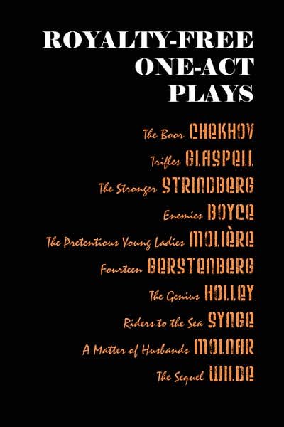 Cover for Anton Chekhov · Royalty-Free One-Act Plays (Paperback Bog) (2007)