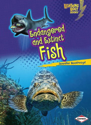 Cover for Jennifer Boothroyd · Endangered and Extinct Fish - Lightning Bolt Books Animals in Danger (Paperback Book) (2014)