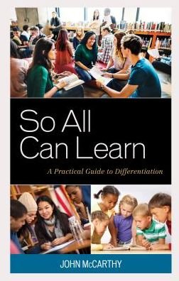 Cover for John McCarthy · So All Can Learn: A Practical Guide to Differentiation (Hardcover Book) (2017)