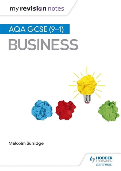 Cover for Malcolm Surridge · My Revision Notes: AQA GCSE (9-1) Business (Paperback Book) (2018)