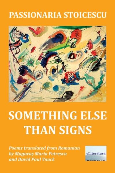 Cover for Passionaria Stoicescu · Something Else Than Signs (Paperback Book) (2016)