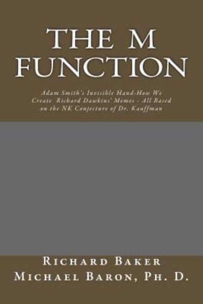 Cover for Richard Baker · The M Function (Pocketbok) (2017)