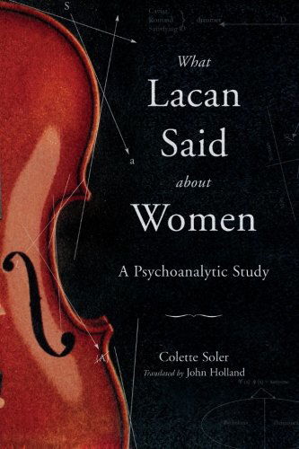 Cover for Frances Restuccia · What Lacan Said About Women: a Psychoanalytic Study (Contemporary Theory Series) (Paperback Book) (2006)