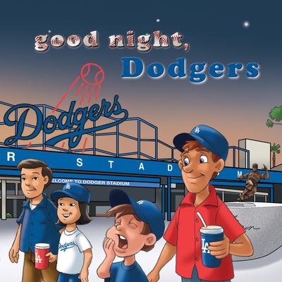 Cover for Brad M. Epstein · Good Night, Dodgers (Board book) (2021)