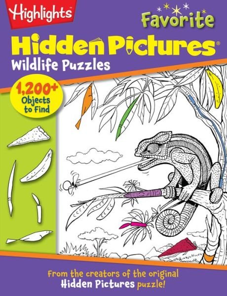 Cover for Highlights for Children · Wildlife Puzzles - Highlights Hidden Pictures (Taschenbuch) [Act Clr Cs edition] (2013)