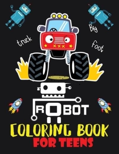 Cover for Second Language Journal · Robot coloring book For Teens (Taschenbuch) (2019)
