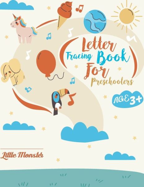 Cover for Perfect Letter tracing book · Alphabet Trace the Letters (Paperback Book) (2019)