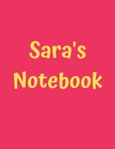 Cover for 99 Notes · Sara's Notebook (Pocketbok) (2019)