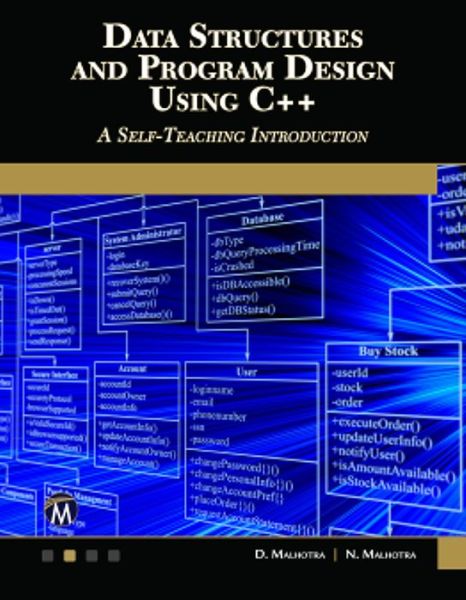 Cover for D. Malhotra · Data Structures and Program Design Using C++ (Paperback Book) (2019)