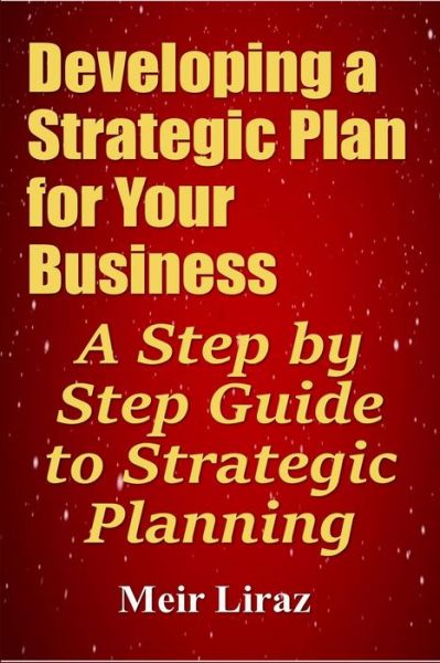 Cover for Meir Liraz · Developing a Strategic Plan for Your Business A Step by Step Guide to Strategic Planning (Paperback Book) (2019)