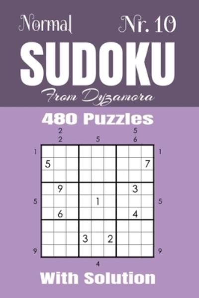 Cover for From Dyzamora · Normal Sudoku Nr.10 (Paperback Book) (2019)