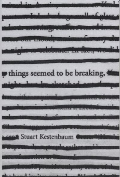 Cover for Stuart Kestenbaum · Things Seemed to Be Breaking (Paperback Book) (2021)