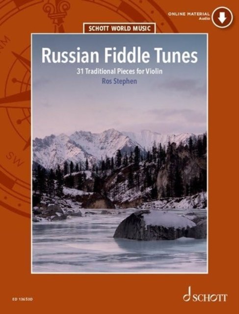 Cover for Ros Stephen · Russian Fiddle Tunes: 31 Traditional Pieces for Violin. violin. (Sheet music) (2024)